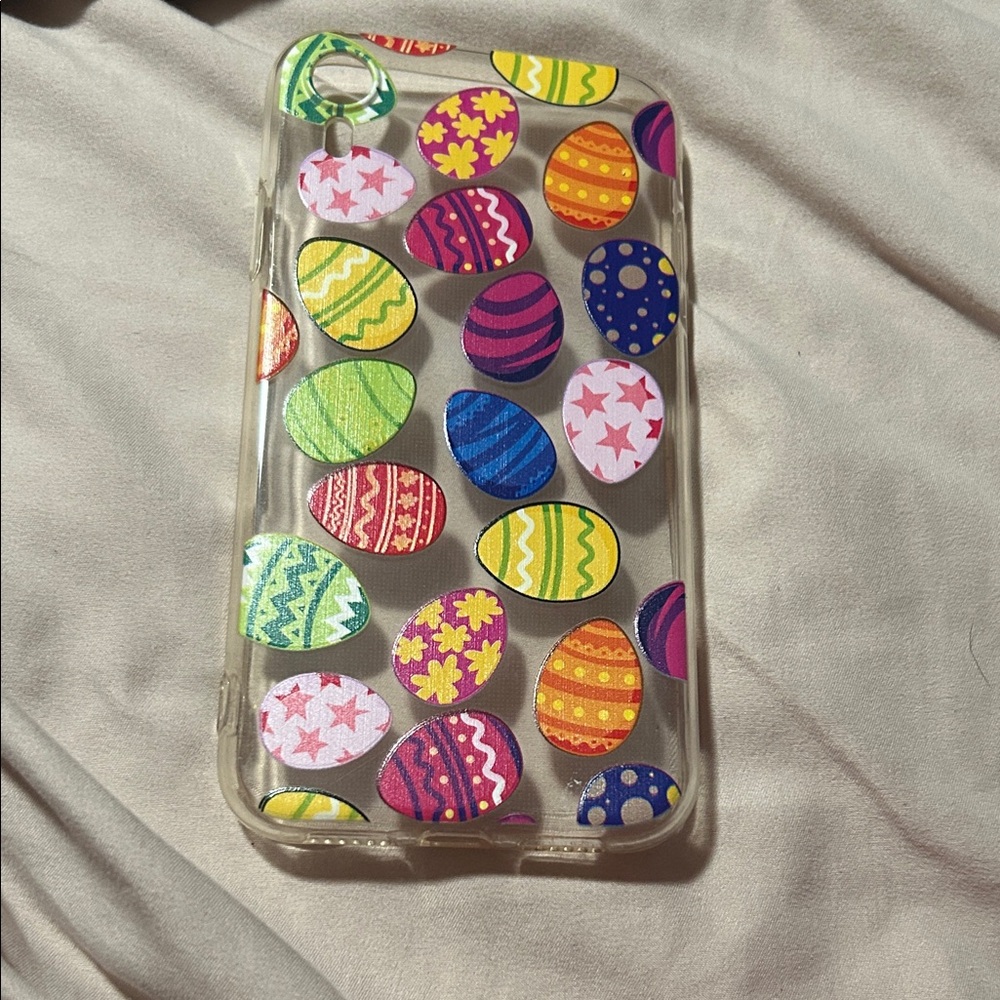Colorful Easter Egg Phone Case I phone 10 XR